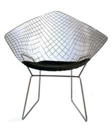 Zeige Details für Harry Bertoia Stuhl, Chair Diamond (1952) Bild von Harry Bertoia Stuhl, Chair Diamond (1952)