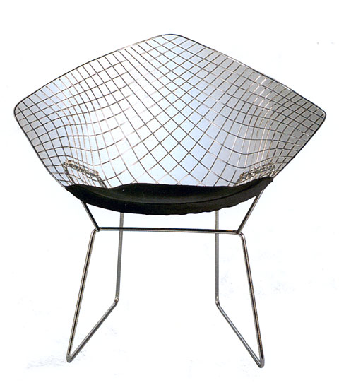 Harry Bertoia Stuhl, Chair Diamond (1952) resmi