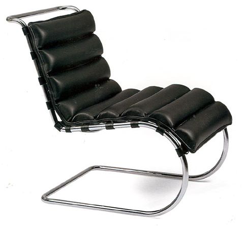 Изображение Mies van der Rohe MR Lounge Chair (1931)