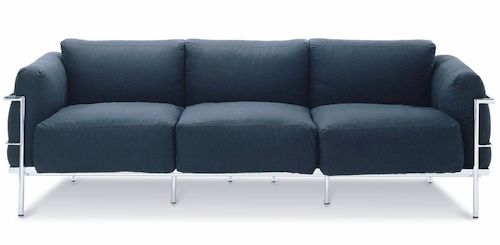 Le Corbusier 3-Sitzer Sofa Grand Confort (1928)の画像