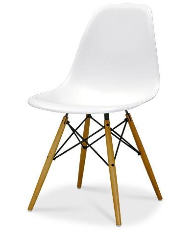 Charles Eames Side Chair DSW (1950) resmi