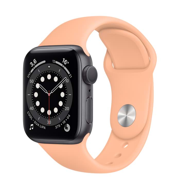 Billede af Apple Watch - Aluminiumgehäuse Space Grau, Sportarmband
